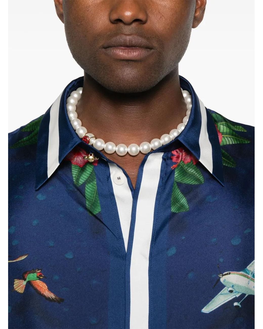 Casablanca Blue Shirts for men