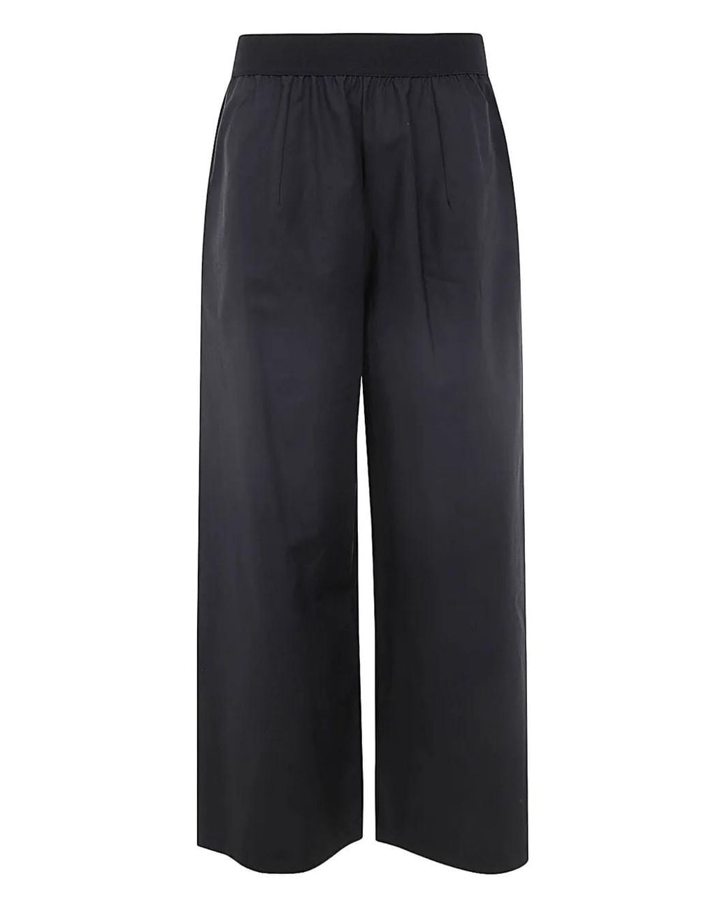 Maria Calderara Blue Elasticated Trousers