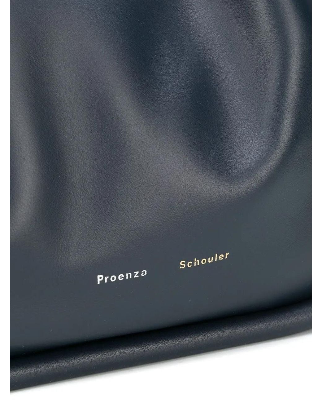 Proenza Schouler Blue L Ruched Tote Bag