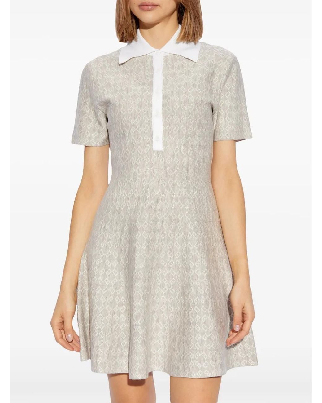 Givenchy White Dress With Monogram