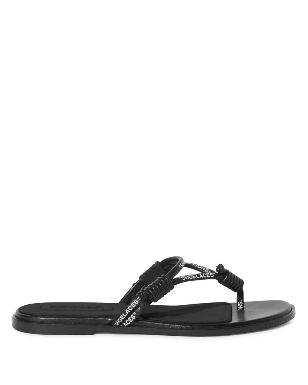 Off-White c/o Virgil Abloh Black Sholace Sandals