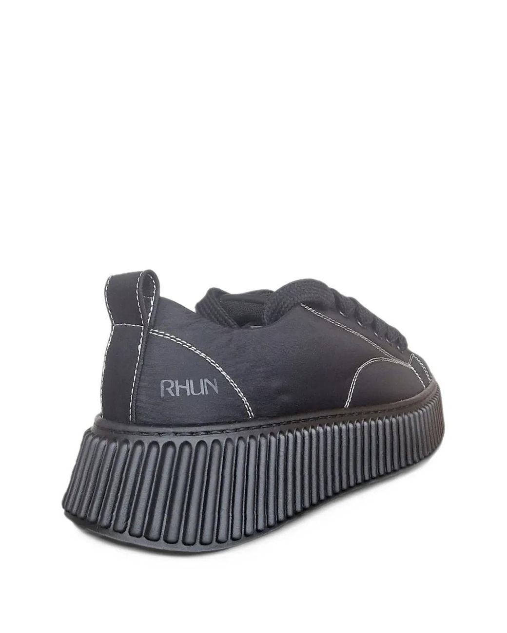 Rhun Blue Baskets À Plateforme Et Coutures Contrastantes (2025) for men