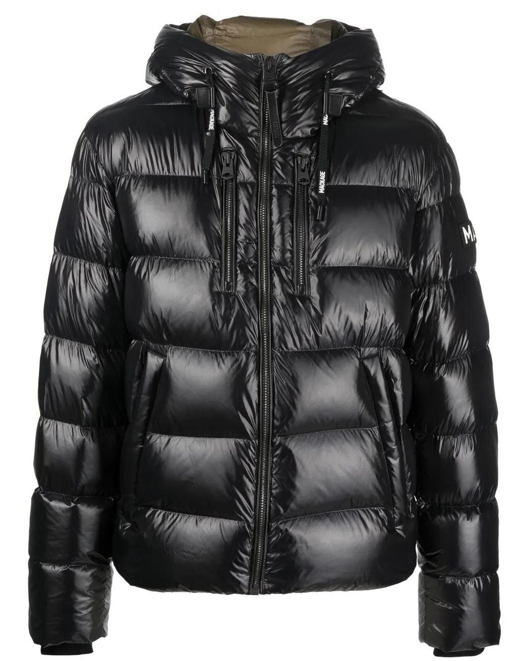 Mackage Jack Met Capuchon in het Black voor heren