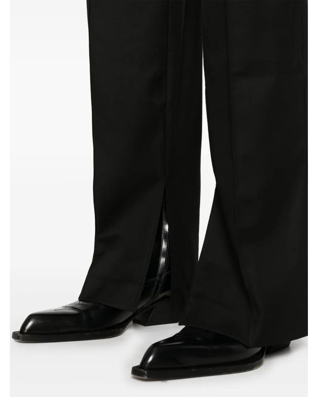 Pantalones Slim Remain de color Black