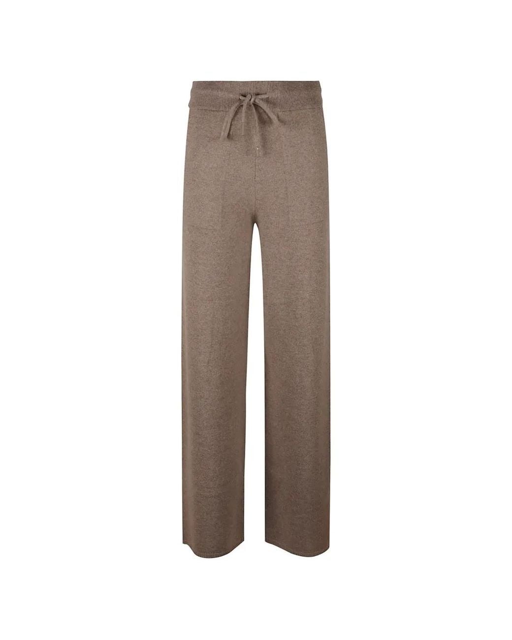 Max Mara Natural Drawstring-Waist Track Pants