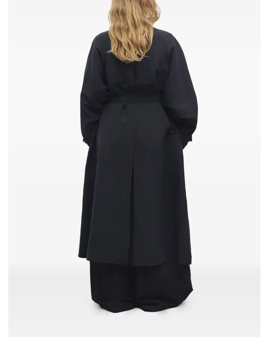 The Row Black Ryo Coat