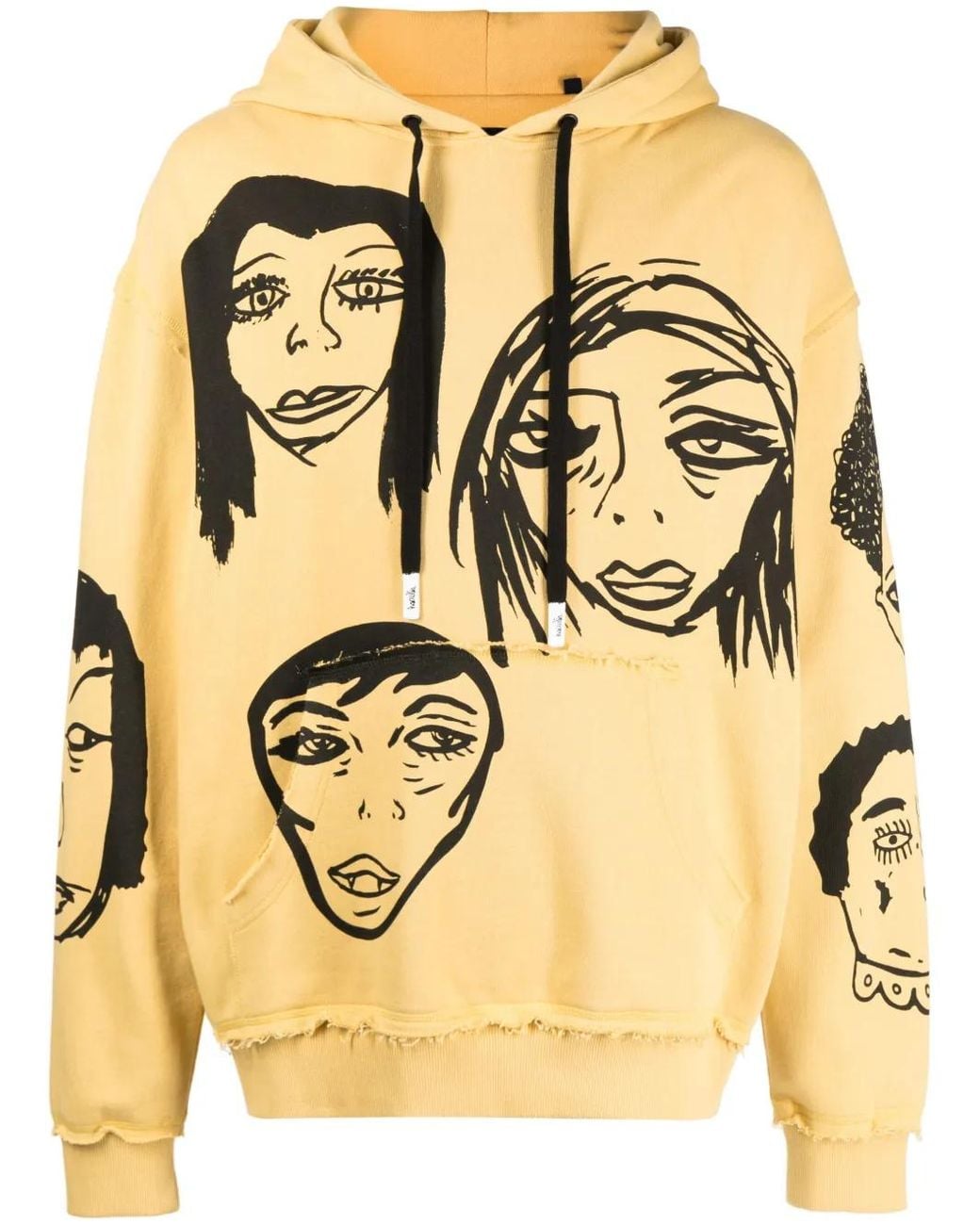 Haculla Natural They'Re Watching Cotton Hoodie for men