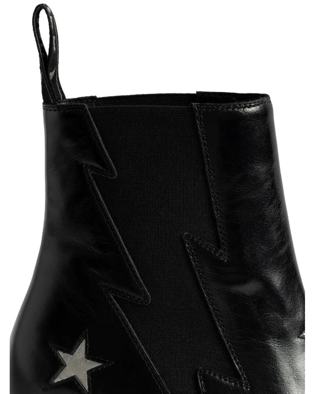 Zadig & Voltaire Black Bottines Tyler 60 Mm