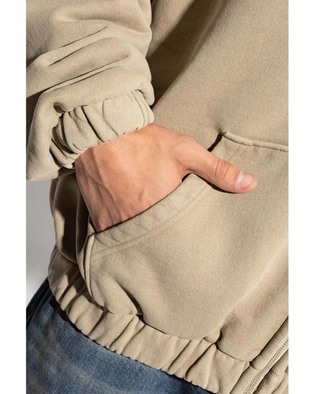 M I S B H V Natural Community Hoodie for men