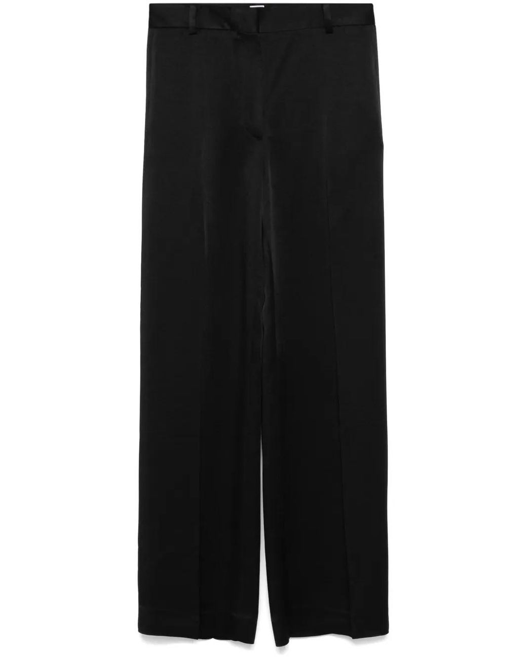 Totême Cropped Broek in het Black
