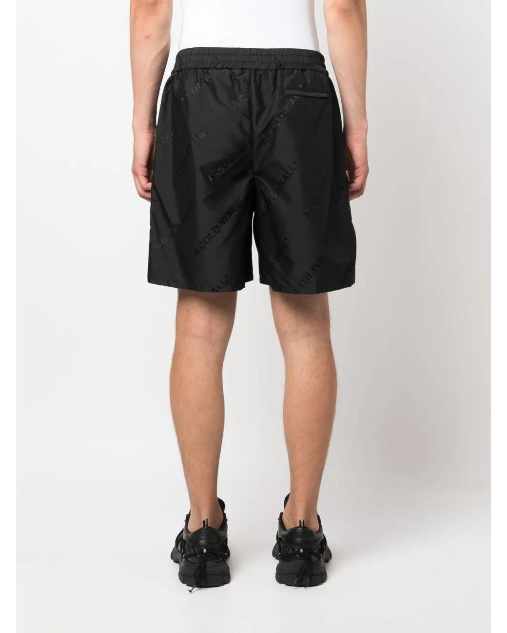 A_COLD_WALL* Black Monogram Shorts for men