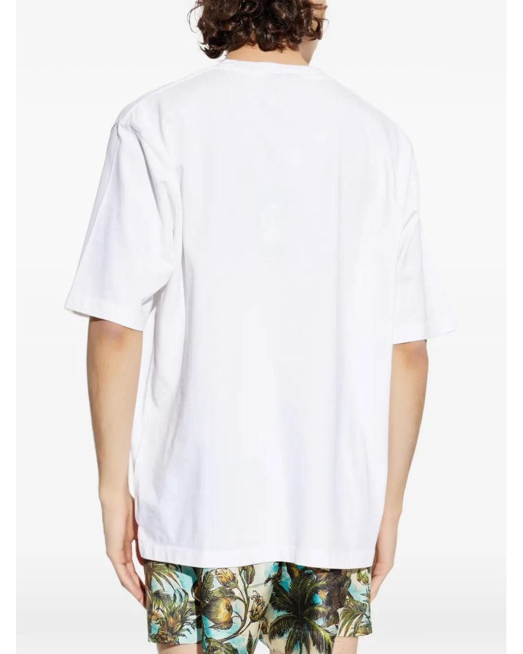 Camiseta Con Motivo De Mono DSquared² de hombre de color White