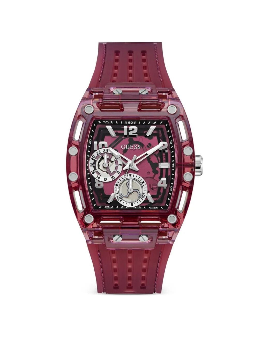 Guess Red Montre Phoenix 44 Mm for men