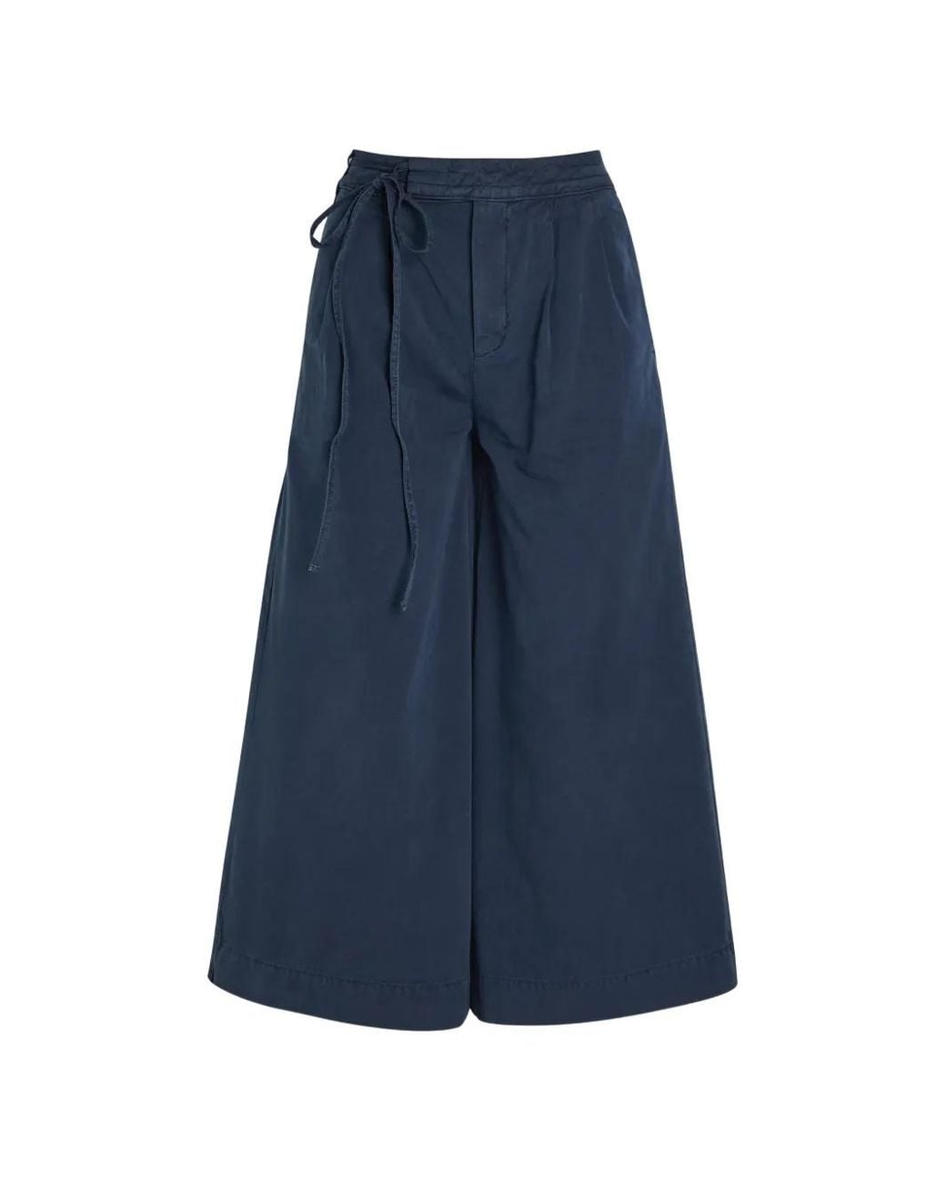 Damson Madder Blue Lotta Cropped Trousers