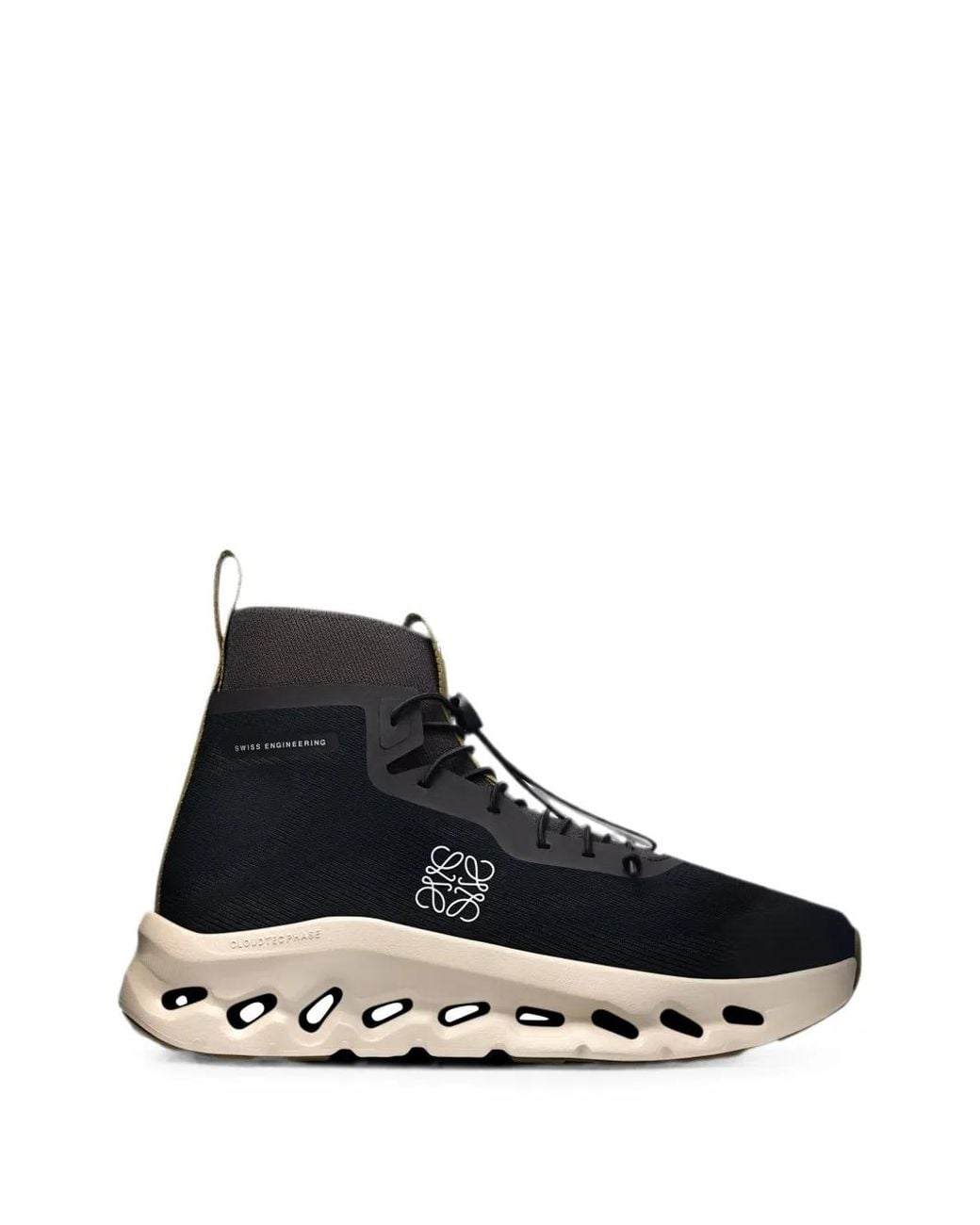 On Shoes Black X Loewe Cloudtilt Hi Sneakers for men
