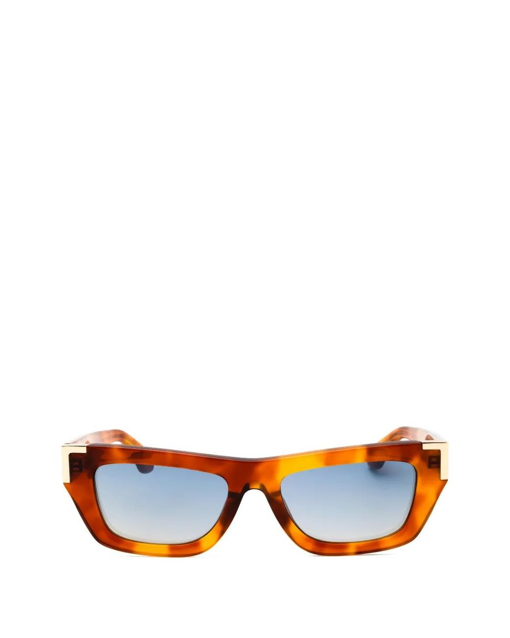 Palm Angels Blue Malibu Cat-Eye Sunglasses