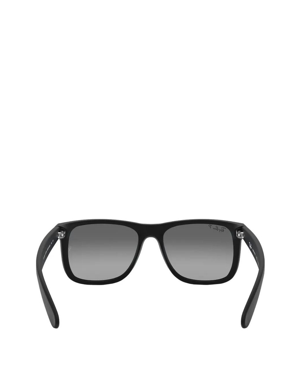 Ray-Ban Black Justin Classic Square Sunglasses for men