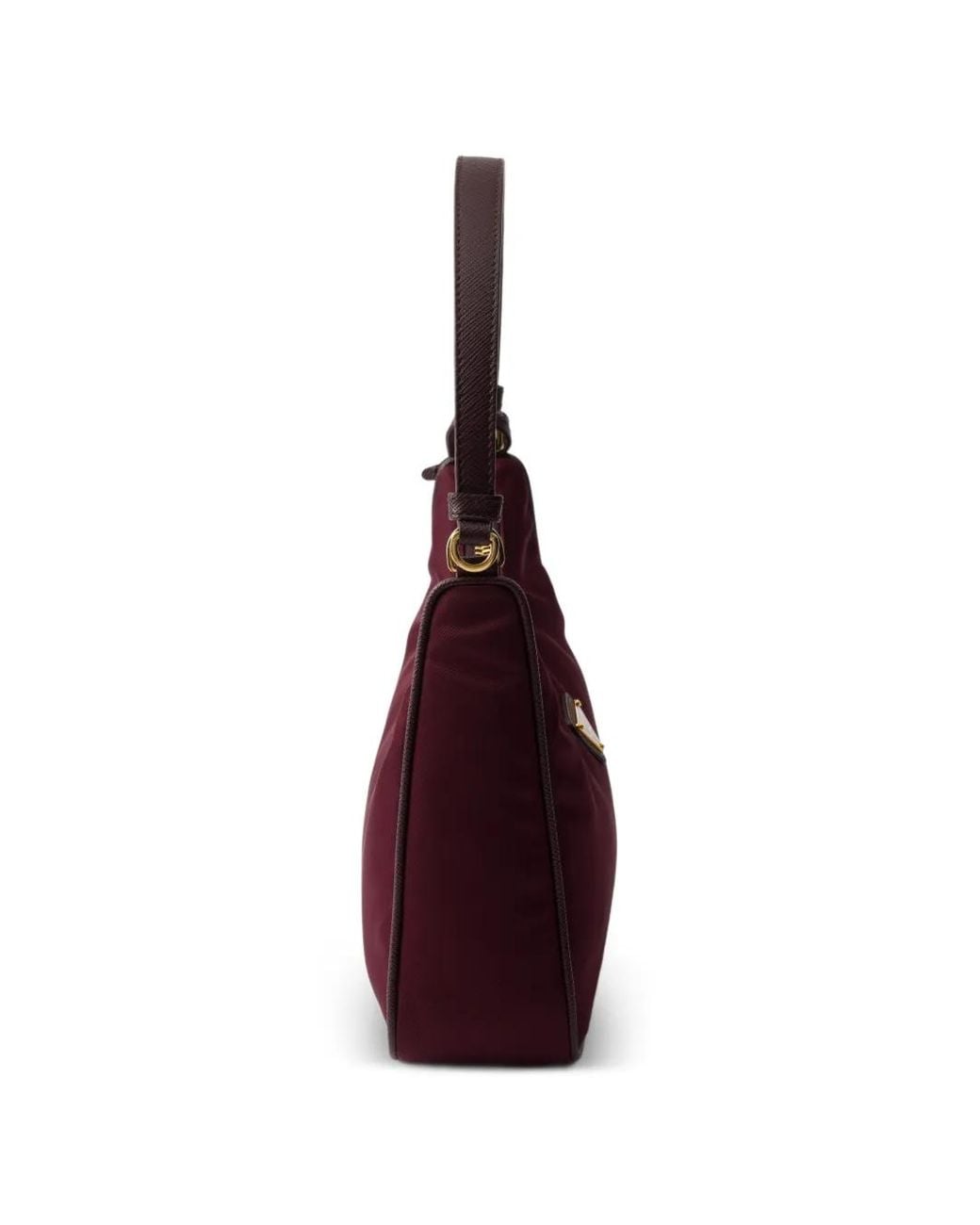 Prada Purple Re-Edition 2005 Re-Nylon And Saffiano Mini Bag