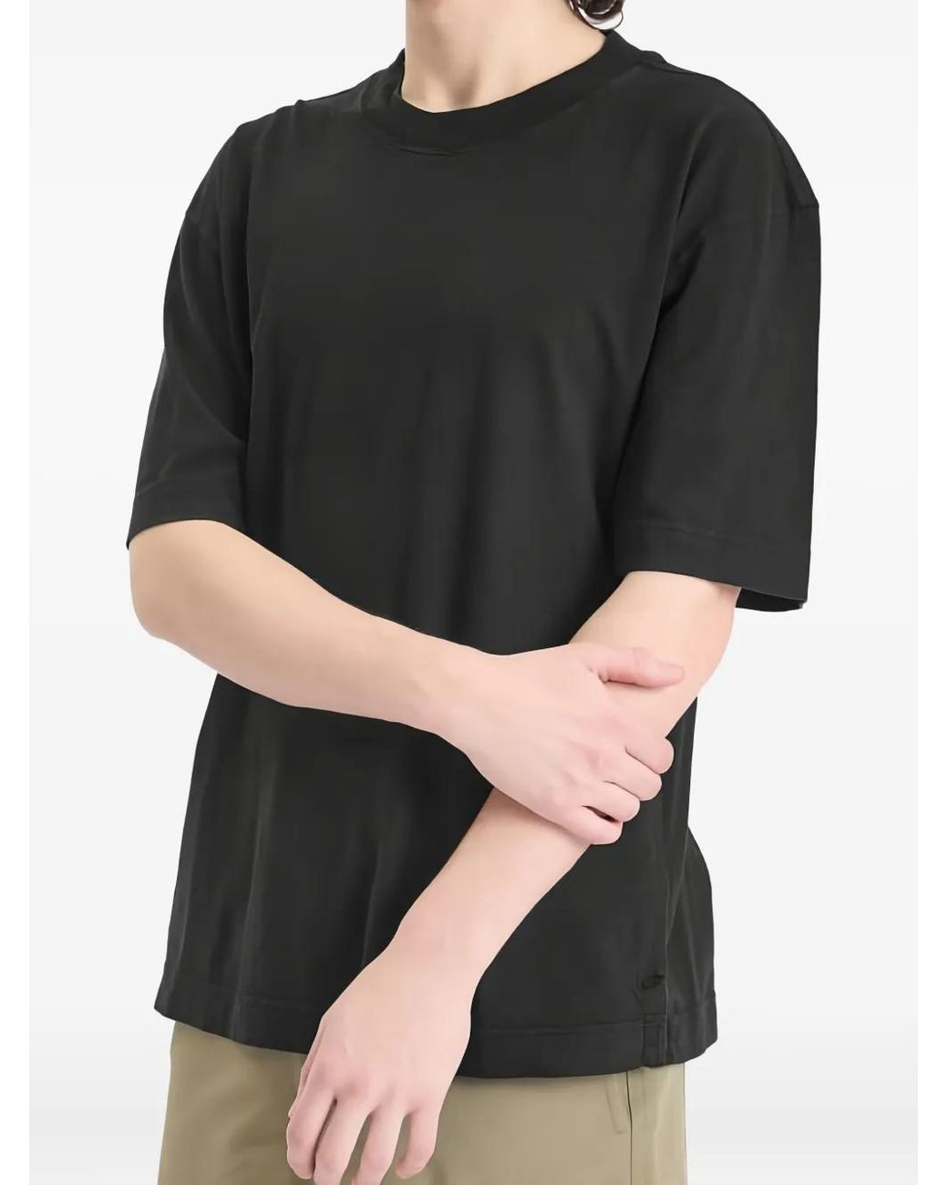 Margaret Howell Black Short-Sleeve T-Shirt for men