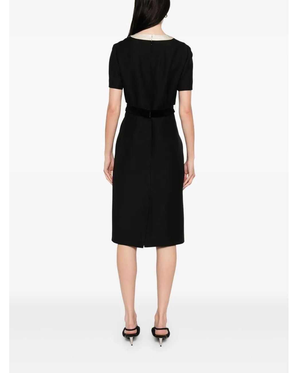 Valentino Garavani リボンディテール ドレス ブラック | Lyst