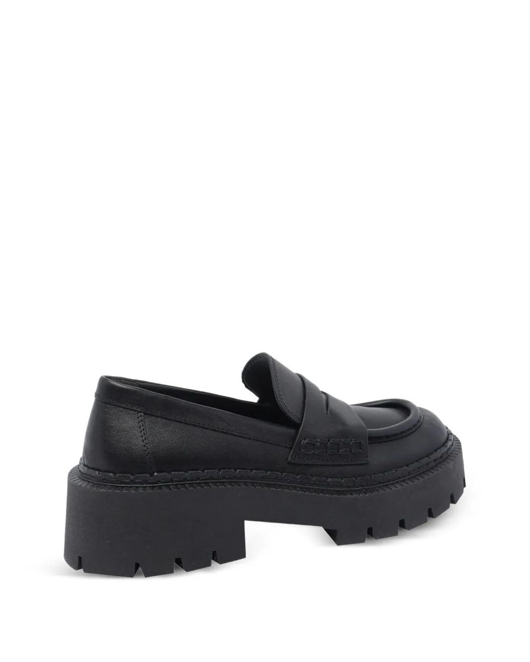 Vic Matié Black Platform Loafers