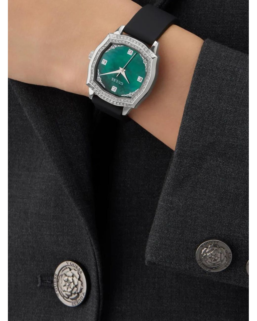 Guess Green Analog 32Mm Watch