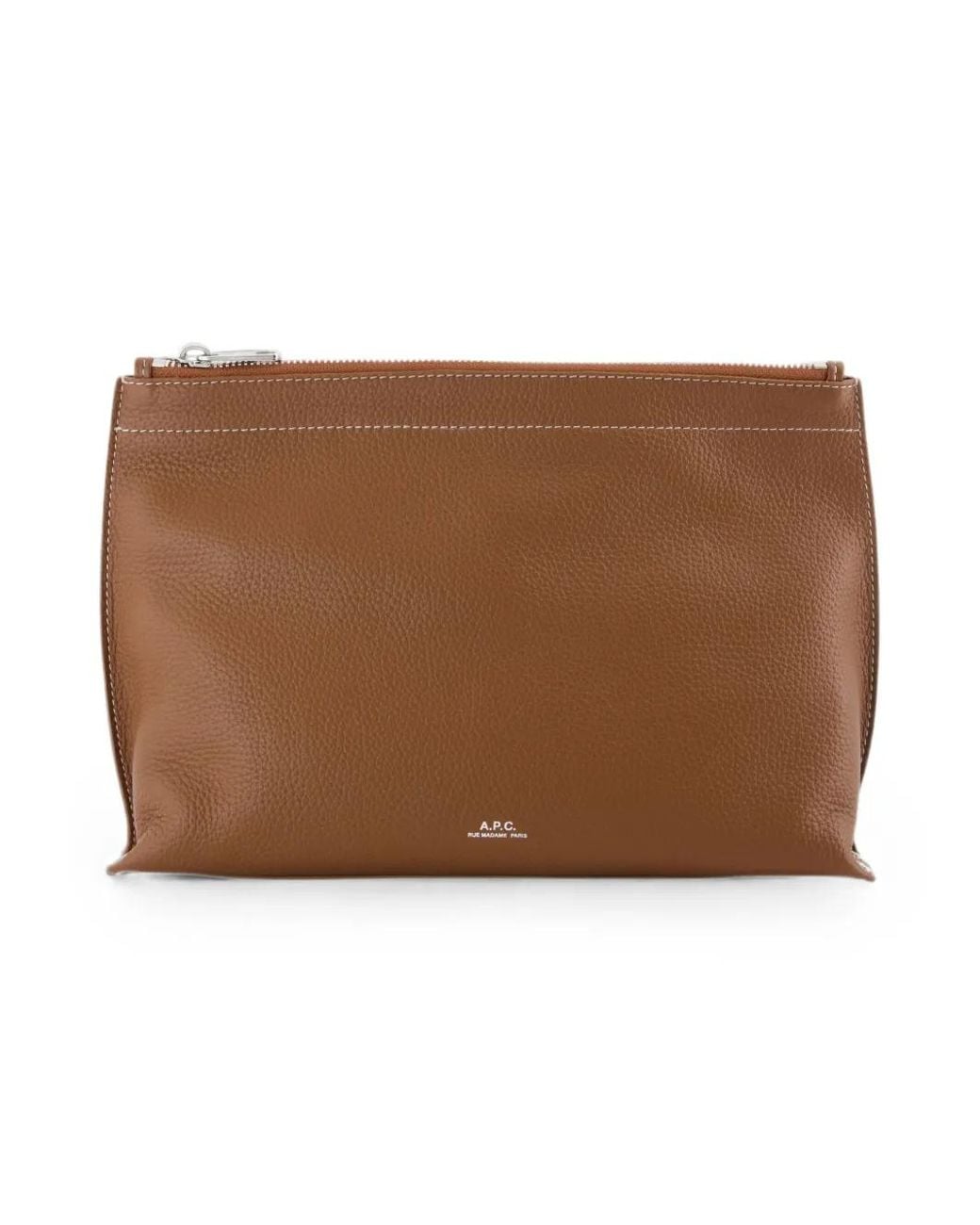 A.P.C. Brown Neige Clou Pouch