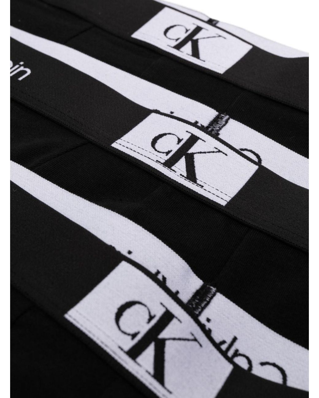 Calvin Klein Logo-waistband Boxer Set in Black for Men