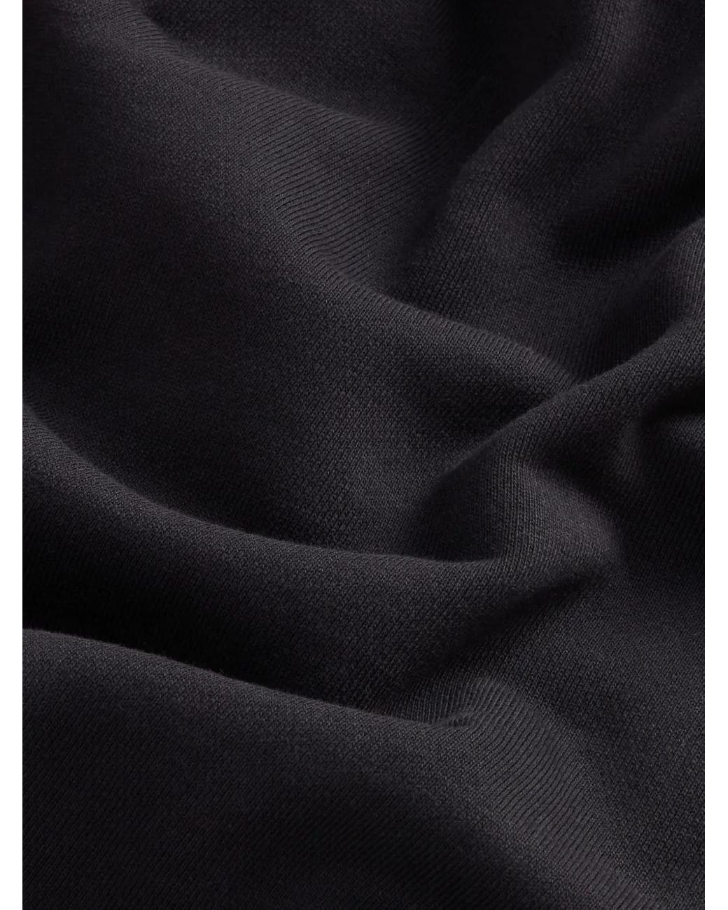 Woolrich Black Mixmedia Full-Zip Hoodie for men