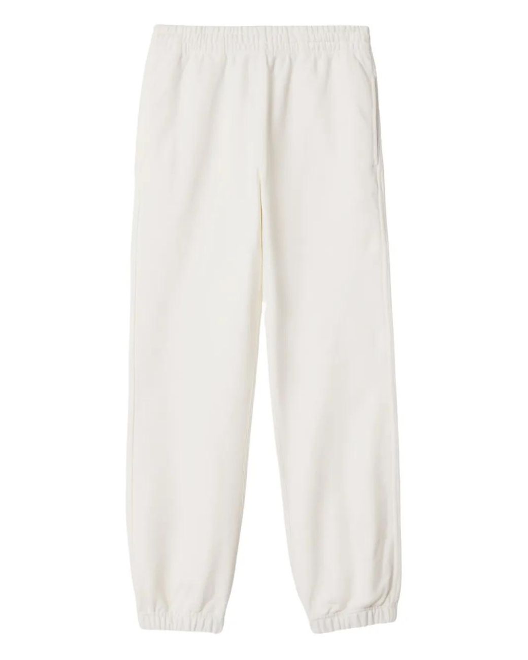 Burberry White Cross Stitch Ekd Track Pants