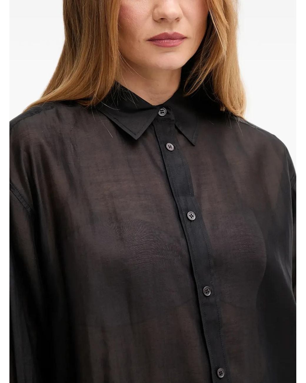 Mos Mosh Black Danika Buttoned Shirt