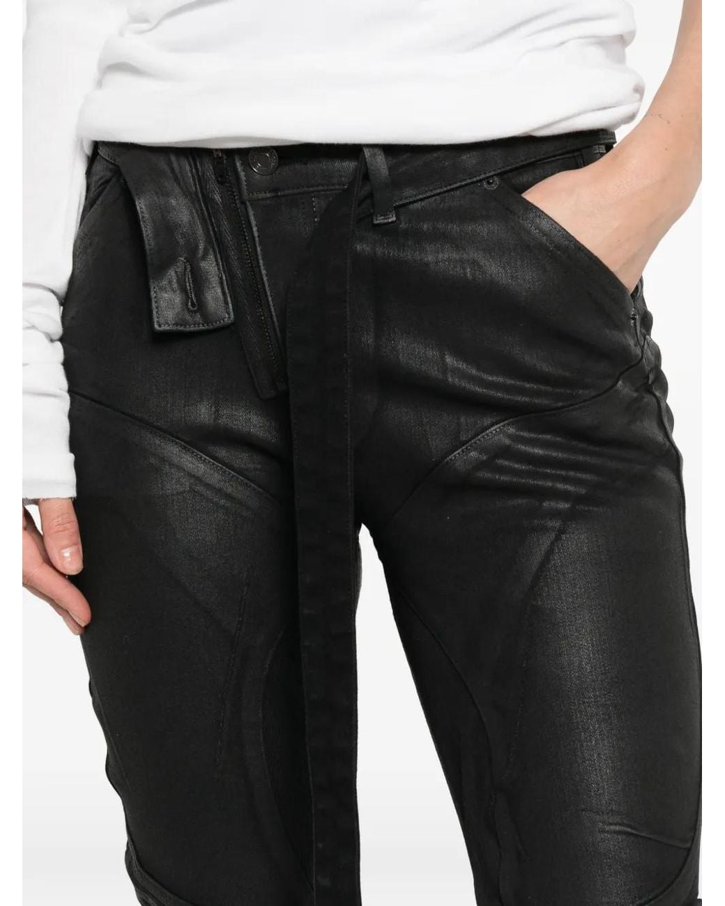 OTTOLINGER Black Glazed Jeans