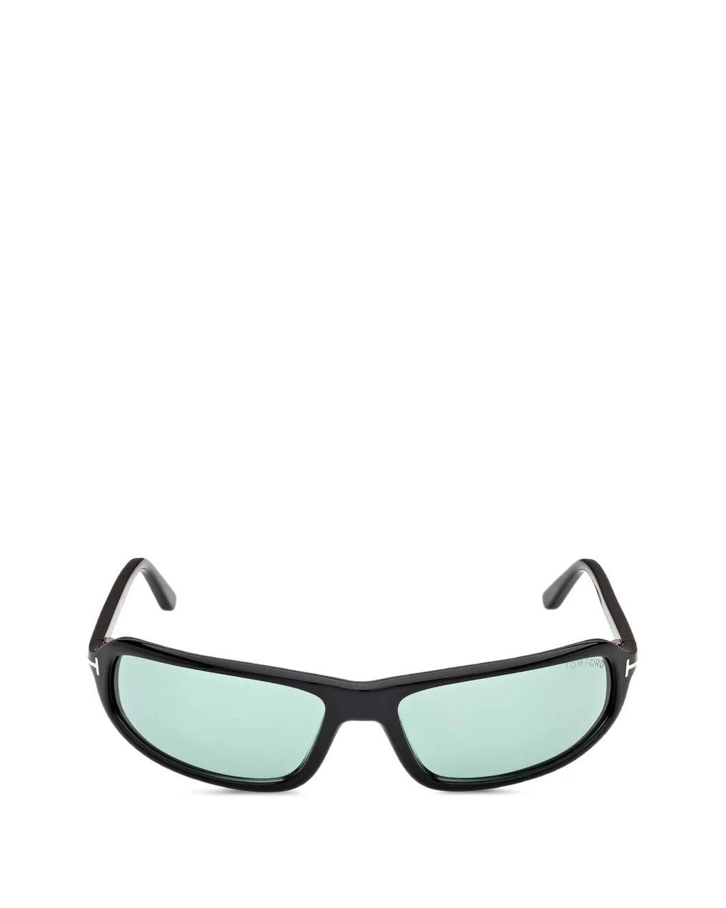 Tom Ford Green Rectangle-Frame Sunglasses