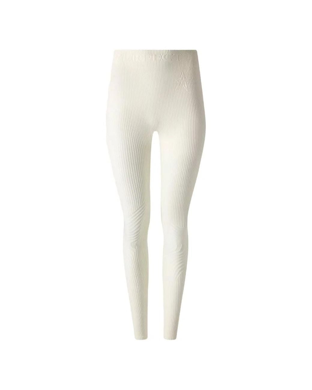 Perfect Moment White Chalet Base Layer Pants
