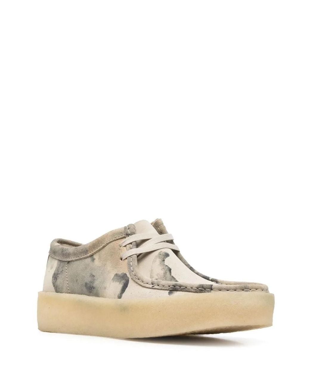 Clarks White Wallabee Ankle Boots for men
