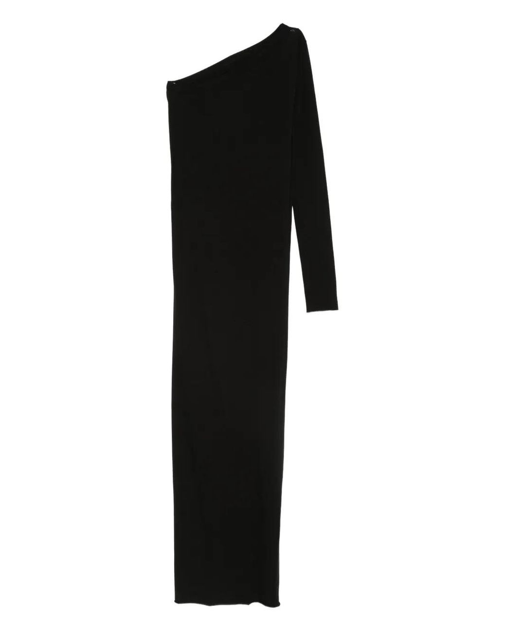 Rick Owens Black Ziggy" Dress