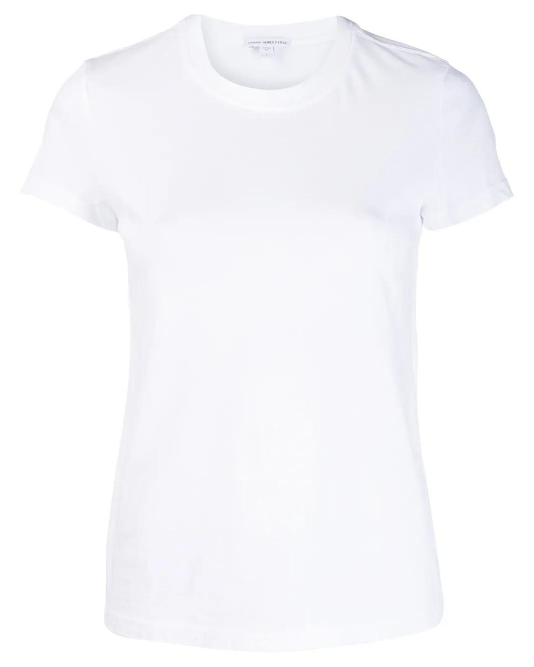 James Perse White Classic Short-Sleeve T-Shirt