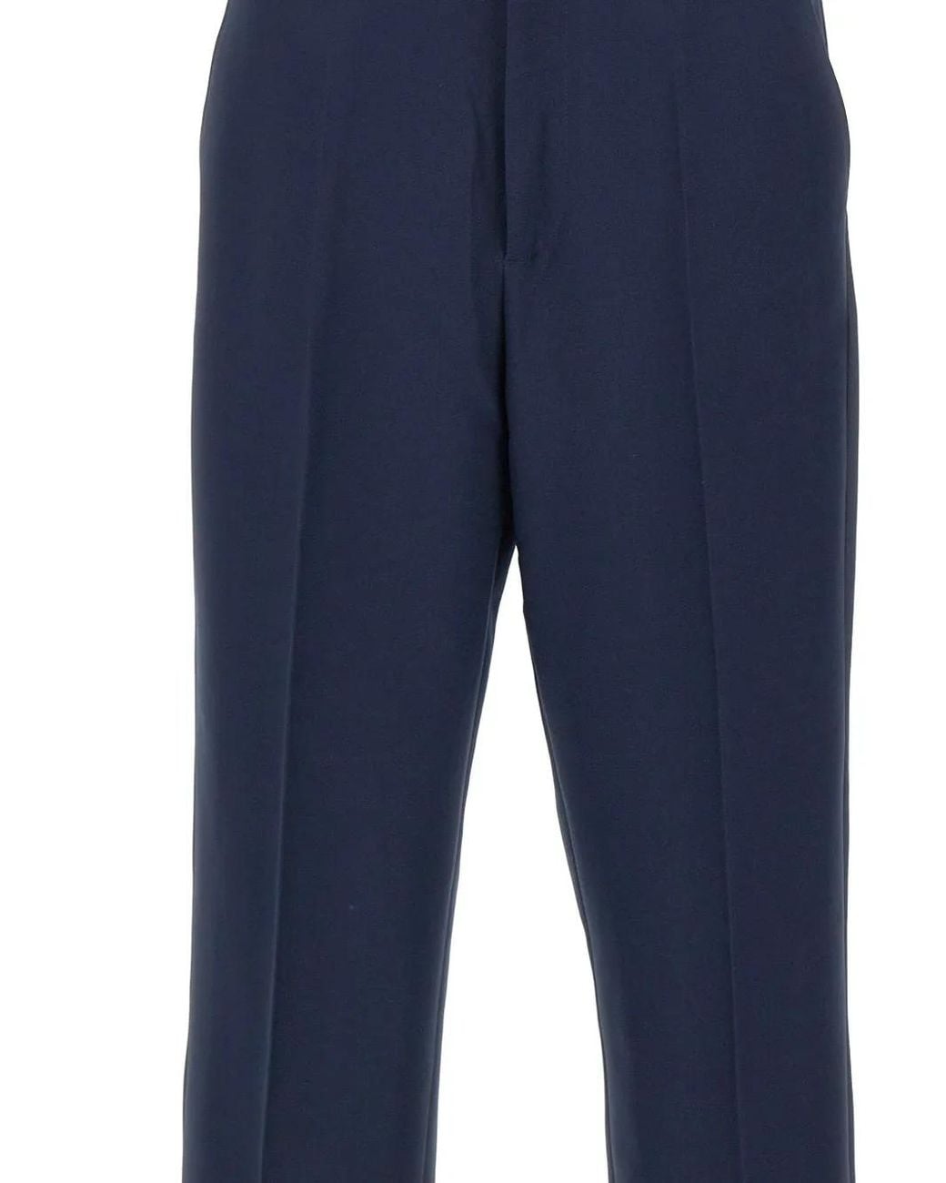 Drole de Monsieur Blue Straight-Leg Trousers for men