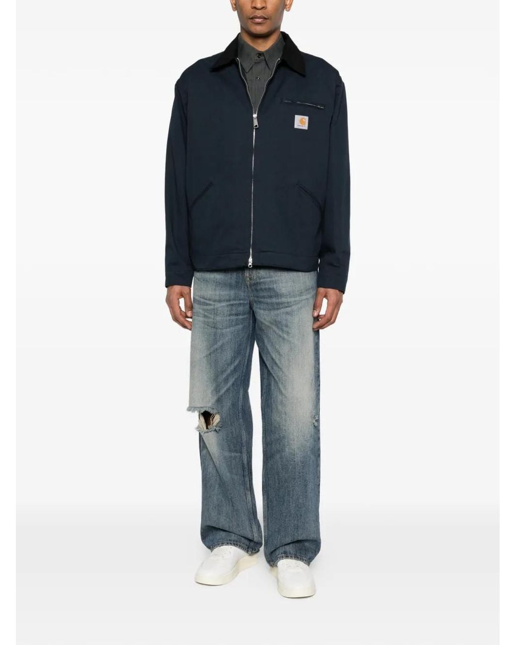 Carhartt Blue Og Detroit Jacket