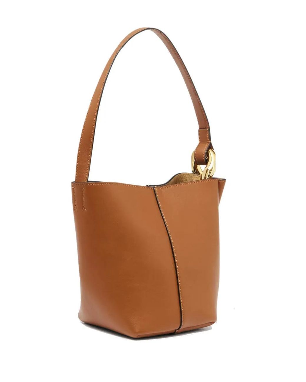 J.W. Anderson Brown Small Corner Bucket Bag
