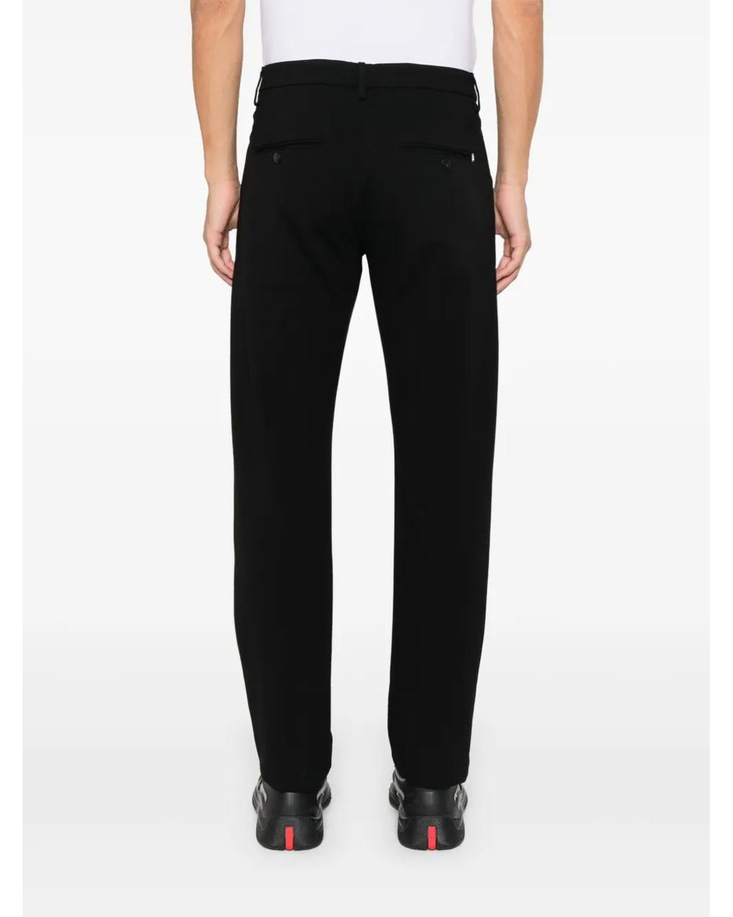 Dondup Black Spiritissimo Trousers for men