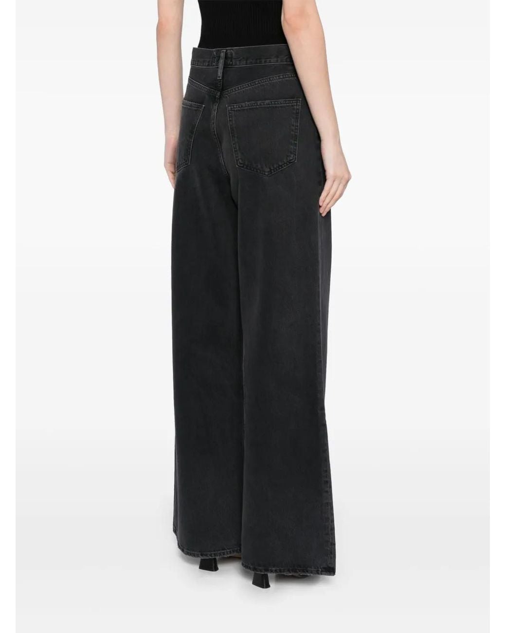 Vaqueros Dame Agolde de color Black