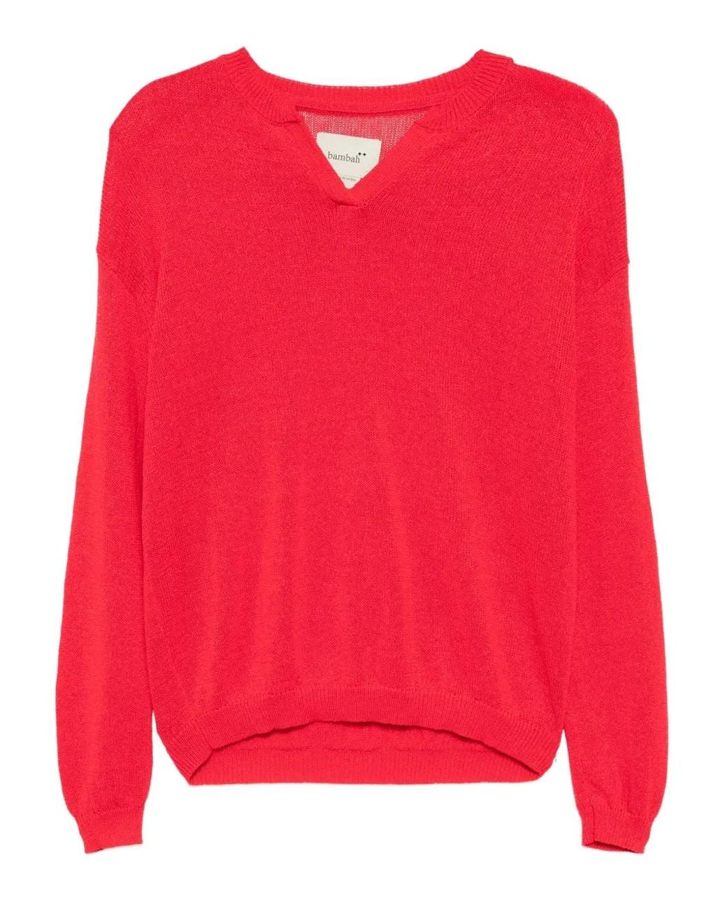 Bambah Red Olivia Knitted Top