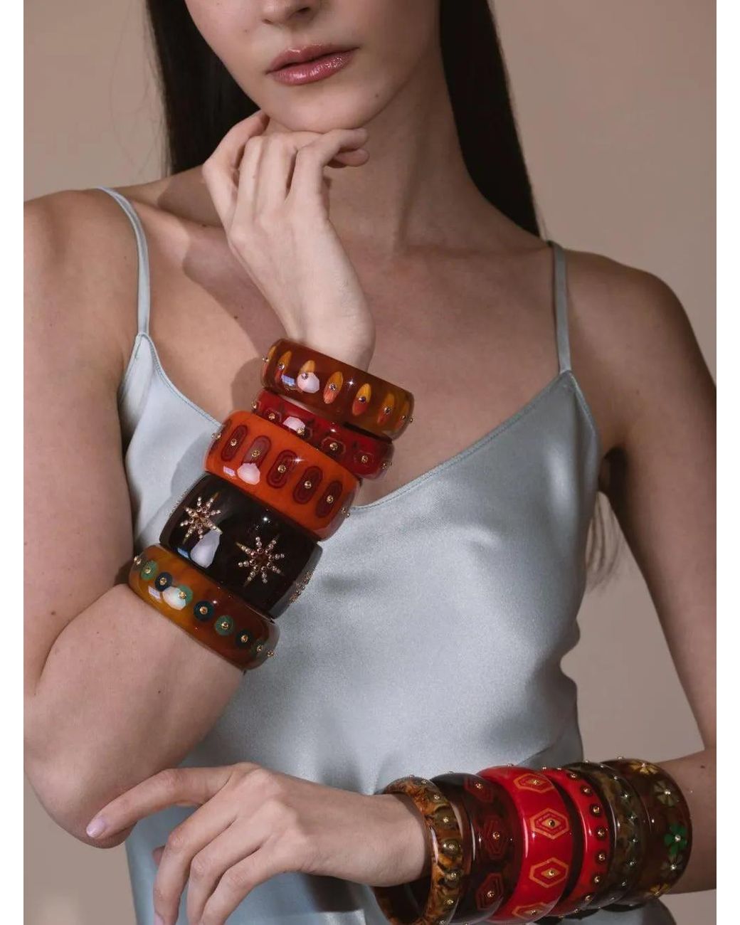 Bracciale di Mark Davis in Orange