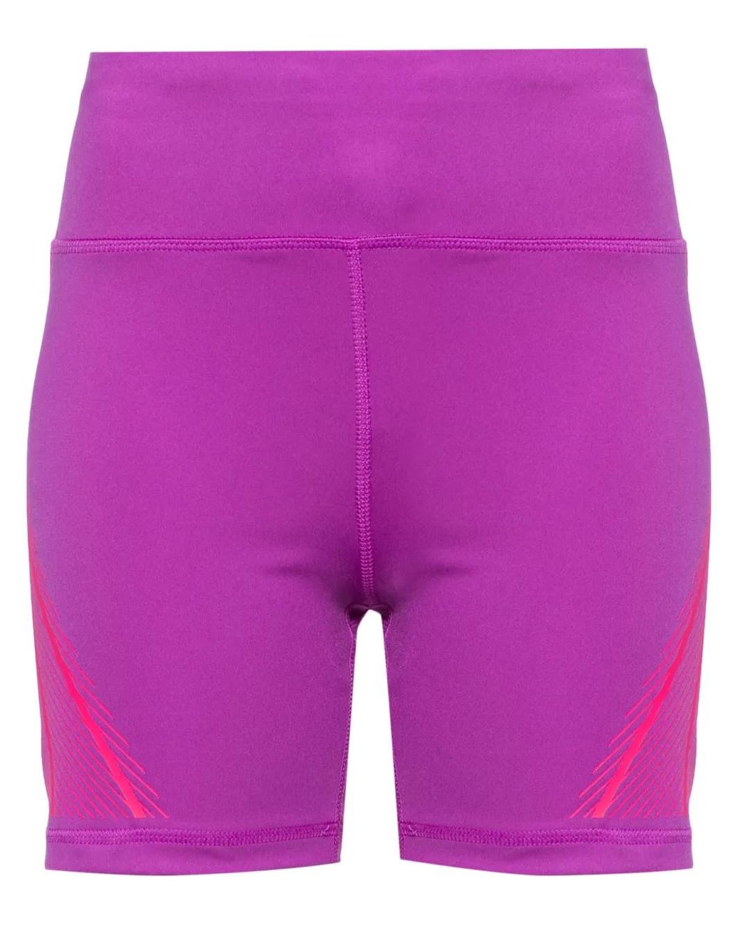 Adidas By Stella McCartney Pink Graphic-Print Running Shorts