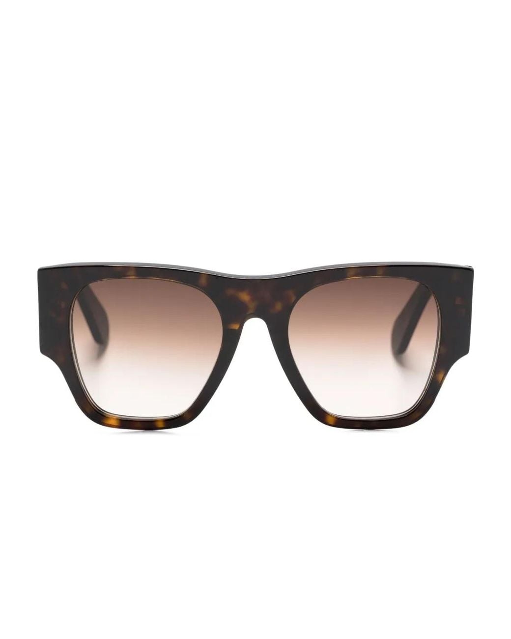 Chloé Brown Naomy Square-Frame Sunglasses