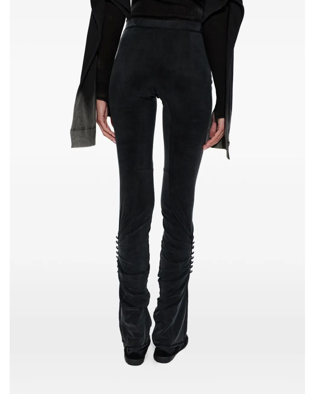 KNWLS Black Legging Leia À Fronces