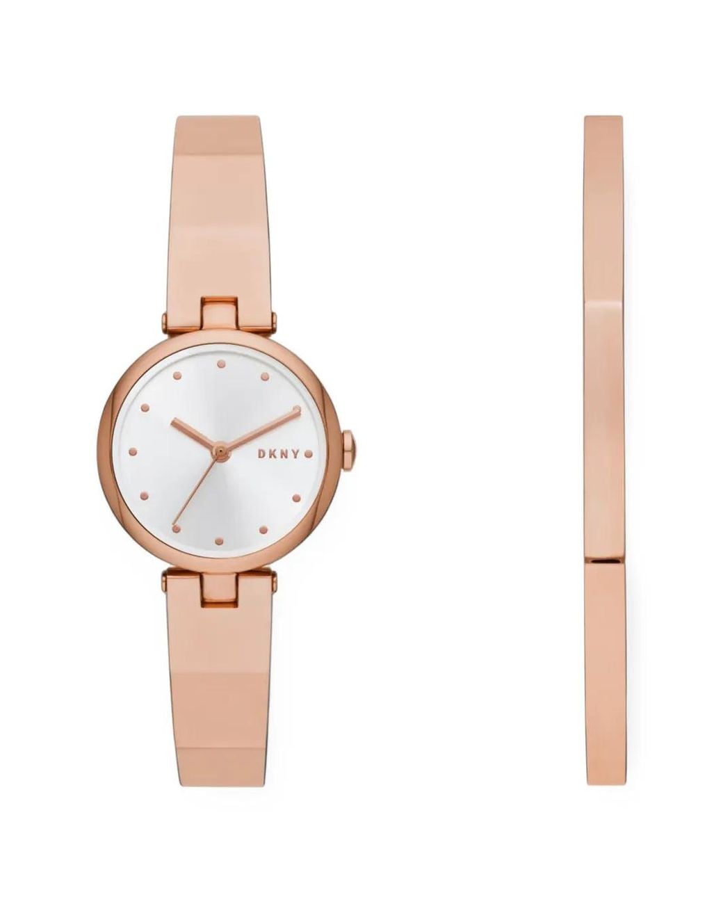 DKNY White Bangle 28Mm Watch