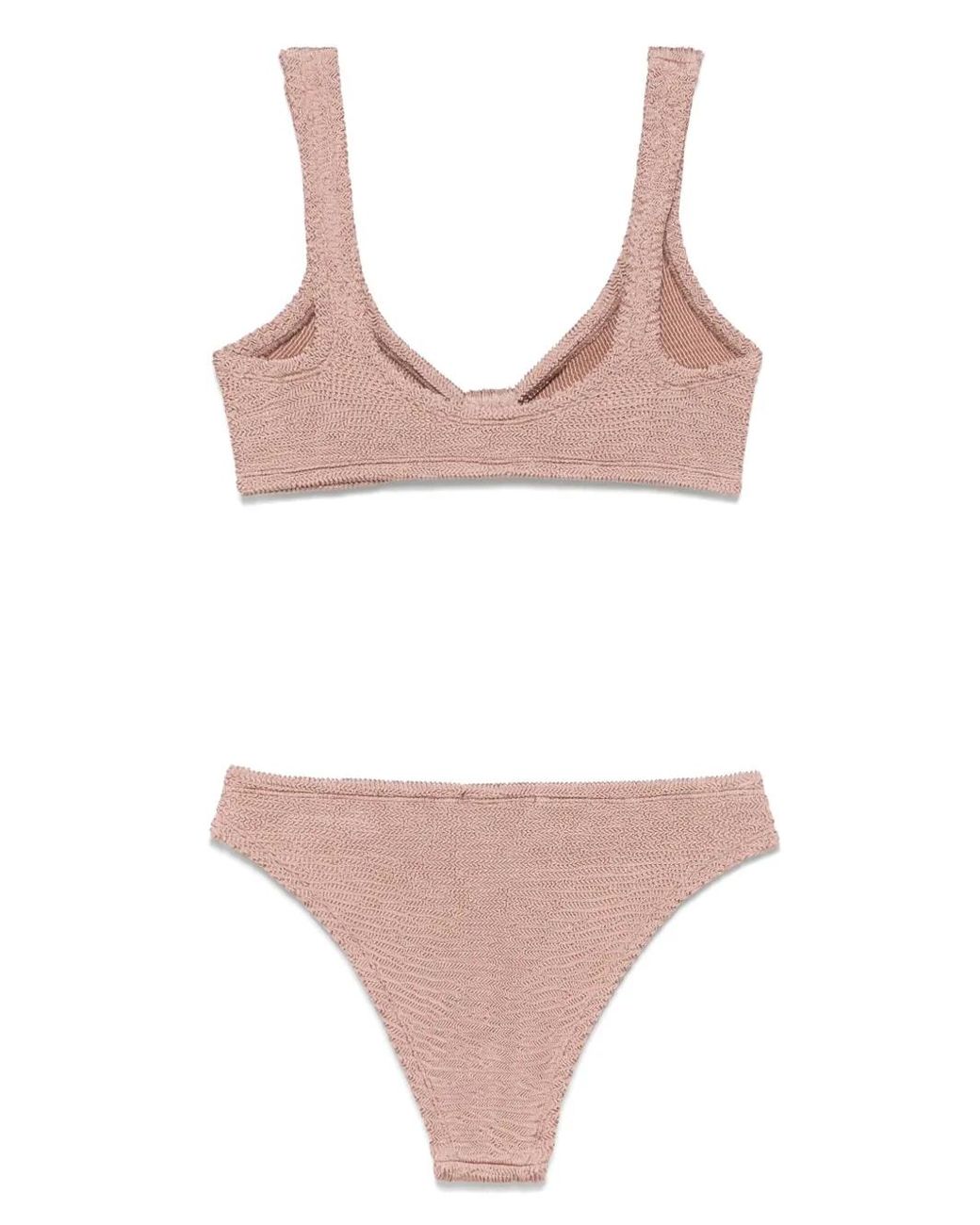 Paramidonna Seersucker Bikini in het Pink