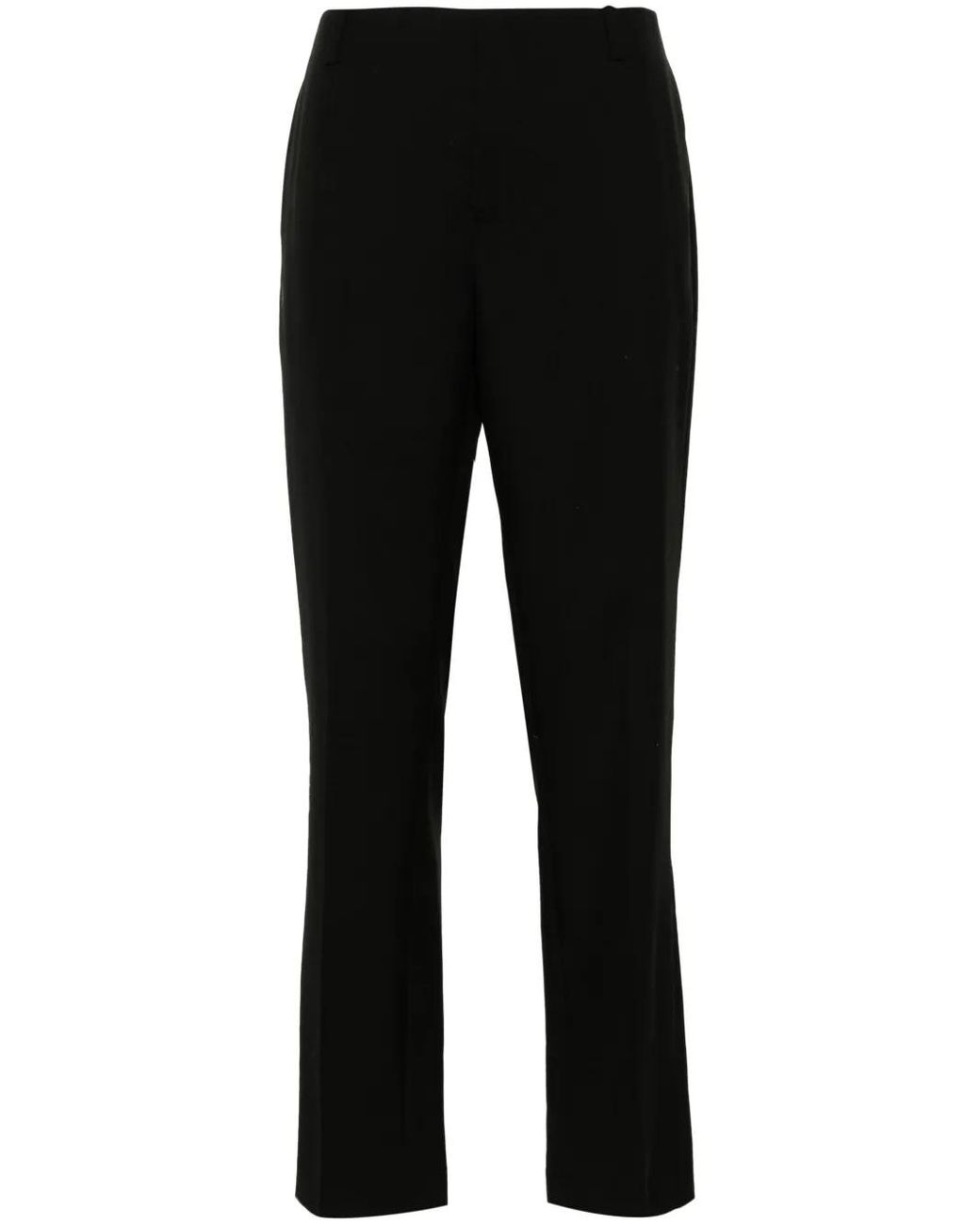 KENZO Black Virgin Wool Trousers